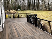 <b>Trex Transcend Spiced Rum with Black Ultralox Aluminum Railing in Crownsville, MD 3</b>